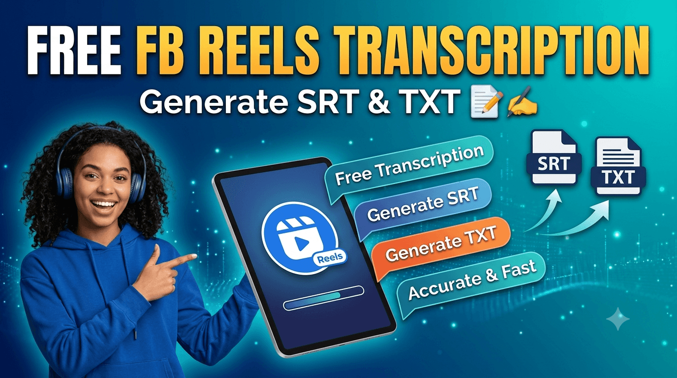 Facebook Reels Transcription Tool